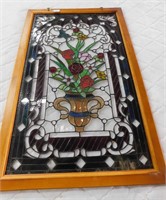 Nice Leaded Stained Glass Sun Catcher