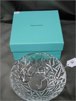Tiffany & Co. Crystal Bowl With Box