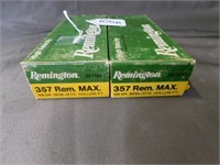 40 RDS .357 Rem. Max Remington Ammo