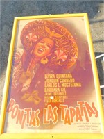 Framed Spanish Movie Poster "Bonitas Las Tapatias"