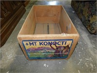 Mt. Konocti Fruit Wood Crate