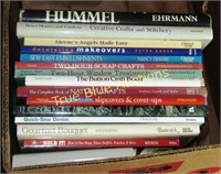 Assorted Books on CRafts & Hummel Book