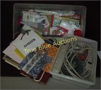 Assorted Giift Bags & Extension Cords