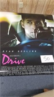 DOUBLE SIDED DRIVE MOVIE POSTER AUTHENTIC