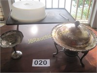 Lap tray, Cake holder, Heated pot