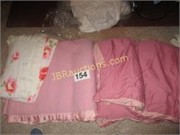 Pink Comforter- 2 Blankets
