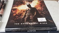 THE DARK KNIGHT RISES DOUBLE SIDED AUTHENTIC