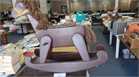 LARGE ROCKING HORSE