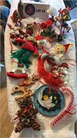Miscellaneous Christmas ornaments