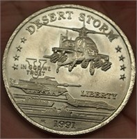 1991 Desert Storm Coin