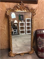 Rococo style mirror