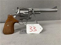 33. Ruger Security Six .357 Mag, Stainless, Wood