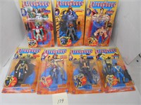 Lot of 7 - Ultra Force Action Figures