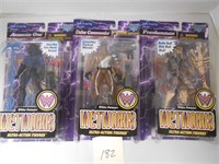 Lot of 3 - Wetworks Action Figures