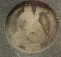 1891 Seated Liberty Dime