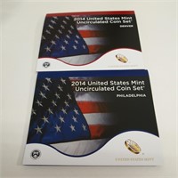 2014 United States Mint UNC Coin Set