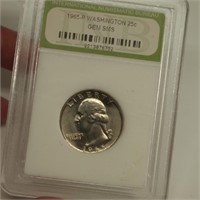 1965 P Washington Quarter GEM SMS