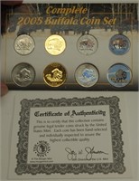 Complete 2005 Buffalo Coin Set