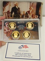 2007 United States Mint Presidential Coin Set