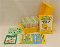 Sesame Street Flash Cards Case & Book