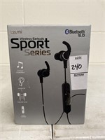 Tzumi wireless earbuds sport series, Bluetooth