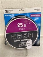 Commercial Electric 25’ HDMI standard cable