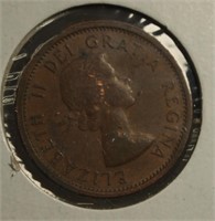 1963 Canada One Cent Piece