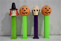 4 pcs Halloween PEZ Candy Dispensers