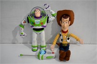 Vintage Woody & Remote Control Buzz Light Year