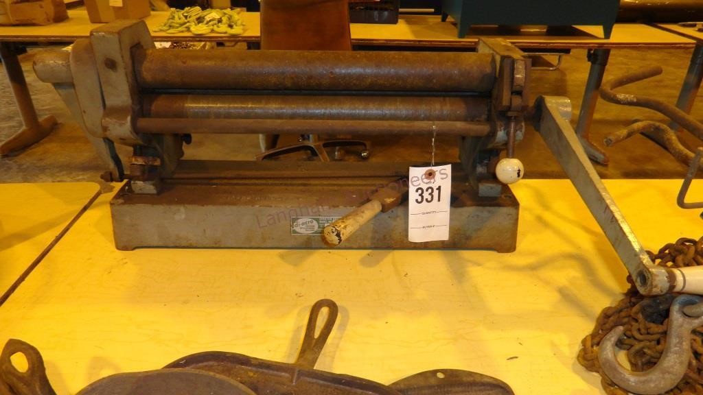 August 2020 Machinery Consignment Auction