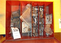 Metal Working Supplies in divided Metal Tray