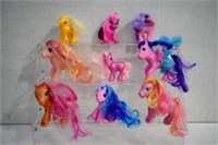 9 pcs My Little Pony Figures