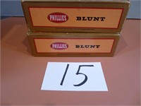 2 Phillies Blunt Cigar boxes
