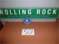 Rolling rock Metal sign