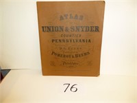 Atlas of Union & Snyder counties 1863 reprint 1975
