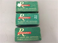 3 boxes Remington 38 Special 158 gr lead ammo