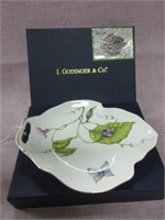 I. Godinger & Co 7"  Jardin Leaf Tray