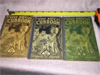 3 Cub Scouting Books 1931