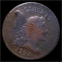 1795 Liberty Cap Large Cent LIGHTLY CIRCULATED