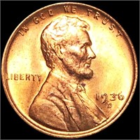 1936-D Lincoln Wheat Penny UNCIRCULATED