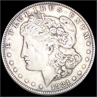 1921-S Morgan Silver Dollar LIGHTLY CIRCULATED
