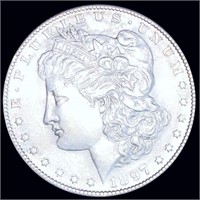 1897-S Morgan Silver Dollar CLOSELY UNC