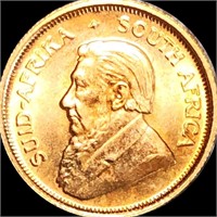 1981 1/10oz Fine Gold Krugerrand UNCIRCULATED