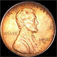 1947-D Lincoln Wheat Penny UNCIRCULATED