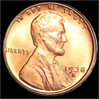 1938-S Lincoln Wheat Penny UNCIRCULATED