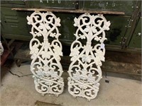 6 PANELS OF  CAST IRON BALLASTRADES