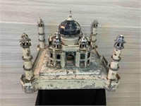 1940'S TIN SCULPTURE TAJ MAHAL - ONCE WAS A LAMP