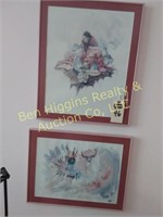 Pair of Indian prints