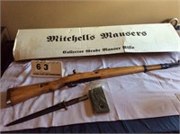 Collector Grade Mauser rifle, M48A  w/bayonet