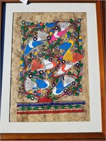 Spanish Hand Painted Dove Art